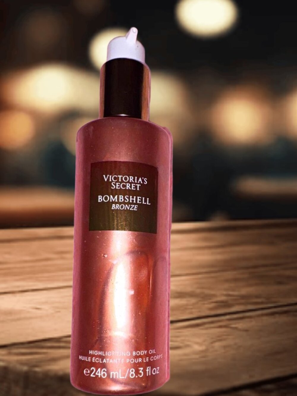 Victoria's Secret Bombshell Bronze Illuminating Body Oil NWT